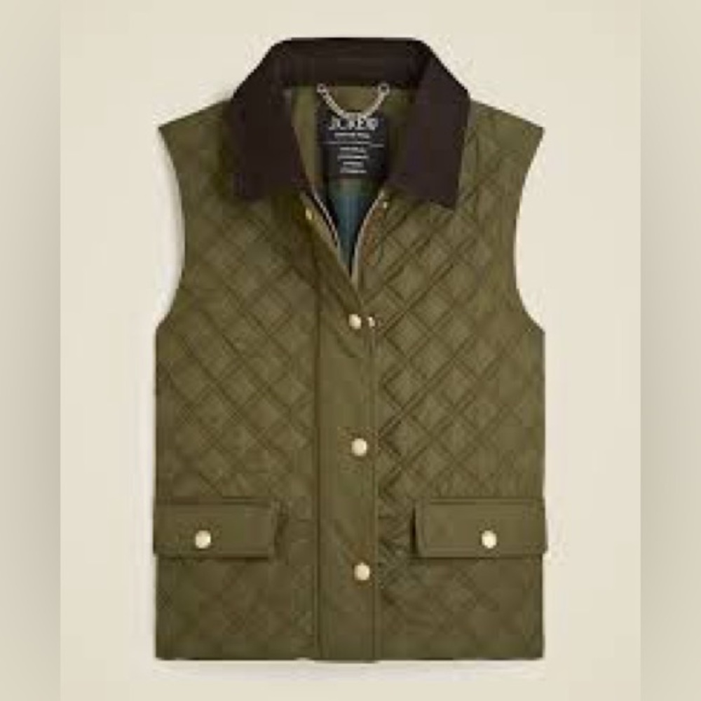 COPY - NWT J Crew Quilted Barn Vest